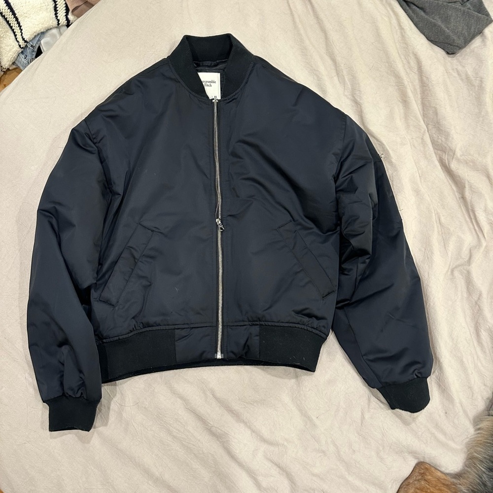Women’s Black Bomber Jacket